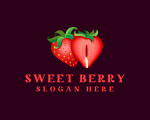 Naughty Seductive Strawberry logo