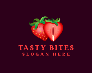 Naughty Seductive Strawberry logo