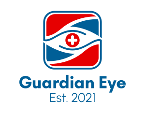 Hospital Medical Eye  logo design