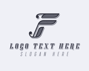 Creative Brand Letter F logo