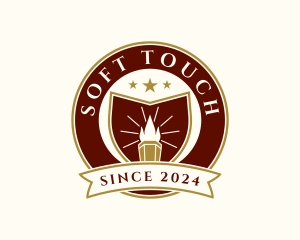 Academy Torch Education School logo design