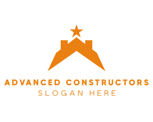 Star House Roofing logo design