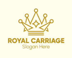 Elegant Royal Crown logo design