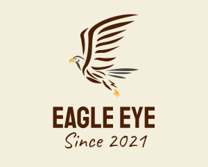 Wild Eagle Bird  logo