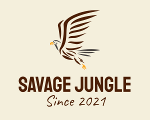 Wild Eagle Bird  logo