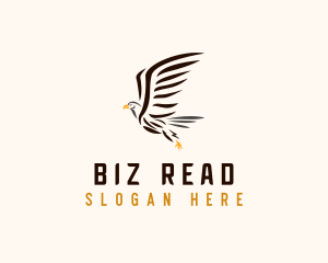 Wild Eagle Bird  logo design