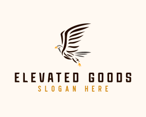 Wild Eagle Bird  logo design