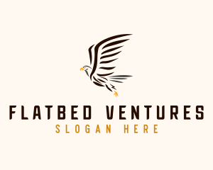 Wild Eagle Bird  logo design