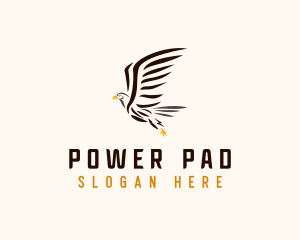 Wild Eagle Bird  logo design