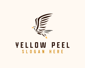 Wild Eagle Bird  logo design