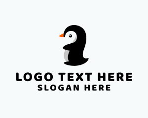 Penguin Animal Bird logo