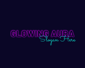 Neon Business Signature logo design