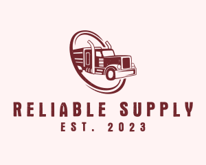 Shipping Logistic Truck logo