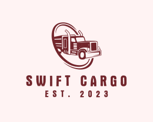Shipping Logistic Truck logo