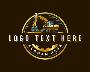 Heavy Duty Excavator Builder Logo