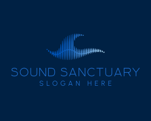 Multimedia Sound Wave  logo design