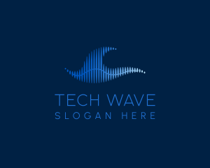 Multimedia Sound Wave  logo design