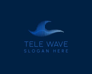 Multimedia Sound Wave  logo design