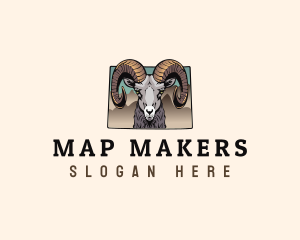 Bighorn Sheep Colorado logo design