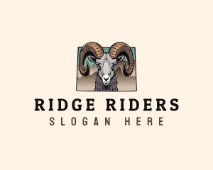 Bighorn Sheep Colorado logo design