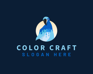 Parrot Paint Art logo