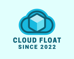 Cloud Database Storage logo design