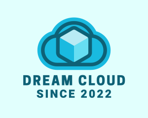 Cloud Database Storage logo design