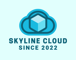 Cloud Database Storage logo design