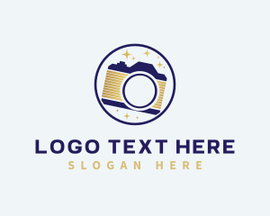 Photographer - Gallery Camera Photograph logo design
