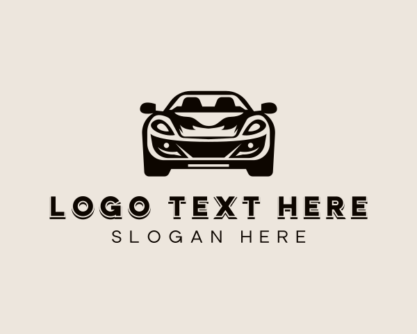 Sports Car logo example 1