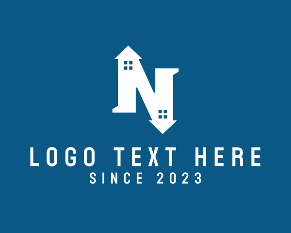 Navy Blue logo example 2