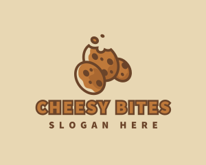 Delicious Cookie Bite logo design