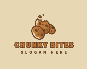 Delicious Cookie Bite logo design