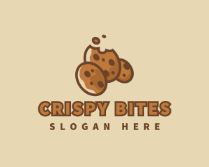 Delicious Cookie Bite logo design