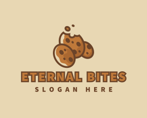 Delicious Cookie Bite logo design