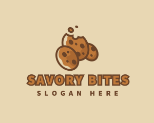 Delicious Cookie Bite logo design