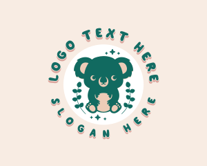 Cute Wildlife Koala Logo