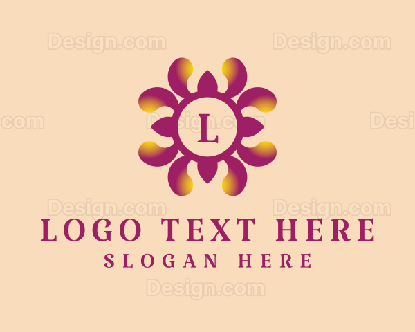 Elegant Floral Brand Logo