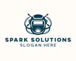 Industrial Fabrication Welder logo design