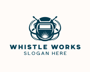 Industrial Fabrication Welder logo design