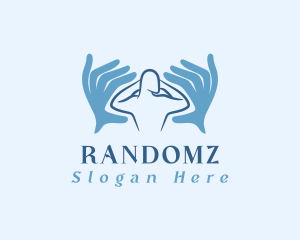 Blue Hands Massage logo