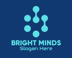 Blue Tech Company Logo