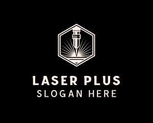 Metalwork Laser Cutting logo design