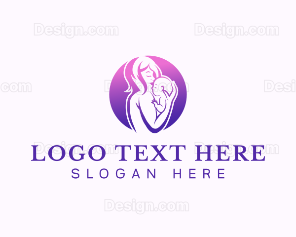 Infant Baby Mother Logo