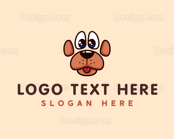 Pet Dog Trainer Logo