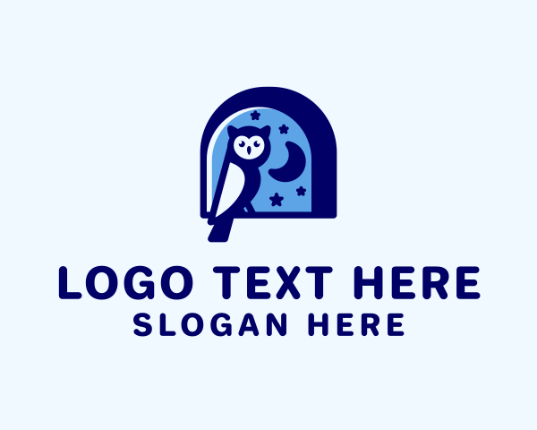 Night Owl logo example 2