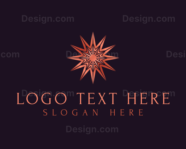 Elegant Star Mandala Logo