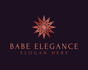 Elegant Star Mandala logo design