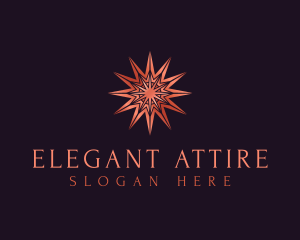 Elegant Star Mandala logo design