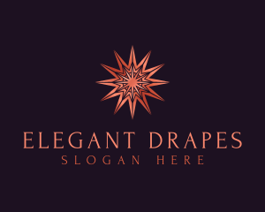 Elegant Star Mandala logo design